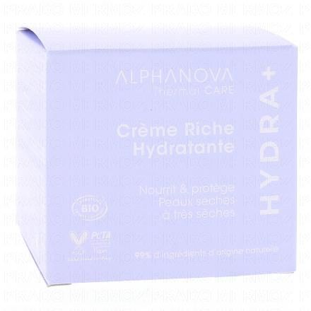 ALPHANOVA Thermal Care - Cr&egrave;me Riche Hydratante 50ml