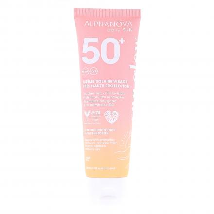 ALPHANOVA Daily Sun - Crème solaire visages SPF50+ bio 50ml