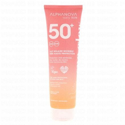 ALPHANOVA Daily Sun - Lait solaire invisible SPF50+ Tube 150ml
