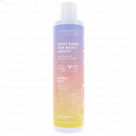 ALPHANOVA Kids - Bulle dans ton bain ! Bain moussant Abricot et Aloe Vera Bio 250ml