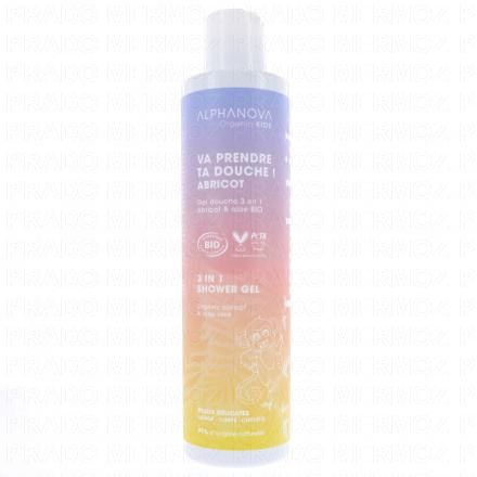 ALPHANOVA Kids - Va prendre ta douche! Gel lavant Abricot Bio 300ml