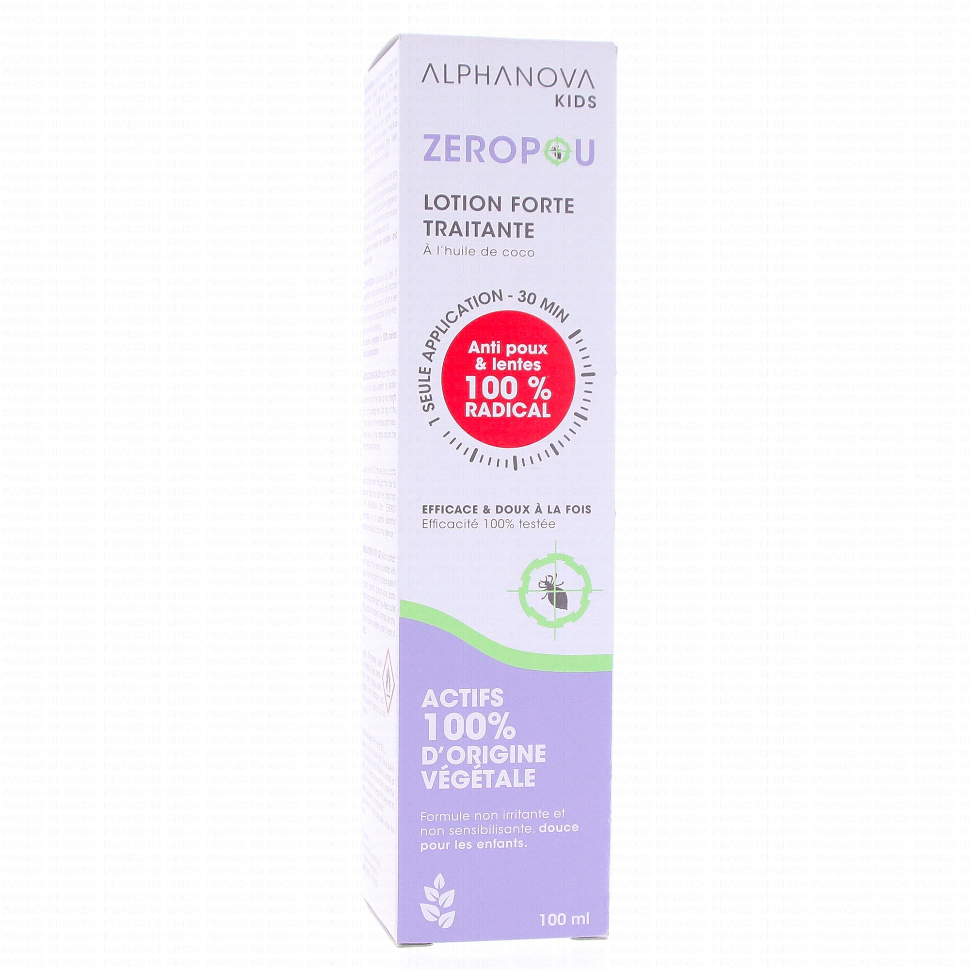 Zéropou shampoing bio - 200ml, Alphanova