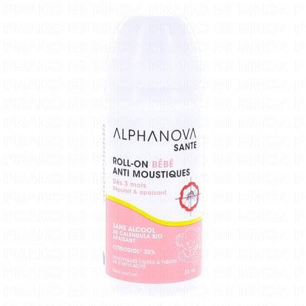 ALPHANOVA Sant&eacute; - Roll-on b&eacute;b&eacute; anti-moustiques 30ml