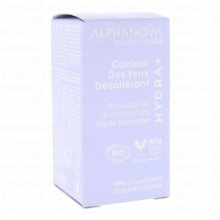 ALPHANOVA Thermal Care - Contour Des Yeux D&eacute;salt&eacute;rant hydra+ bio 15ml