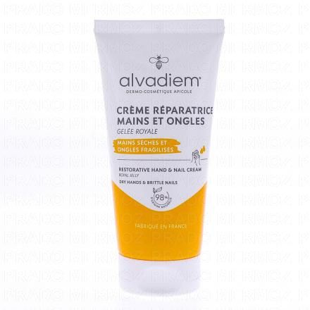 ALVADIEM Cr&egrave;me r&eacute;paratrice mains et ongles