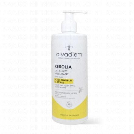 ALVADIEM Xerolia - Lait Corps Hydratant &agrave; la gel&eacute;e royale 400ml