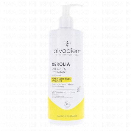ALVADIEM Xerolia - Lait Corps Hydratant &agrave; la gel&eacute;e royale 400ml