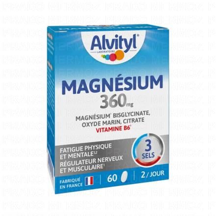 ALVITYL Magnésium 360mg x60 gélules