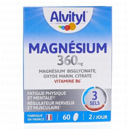ALVITYL Magn&eacute;sium 360mg x60 g&eacute;lules