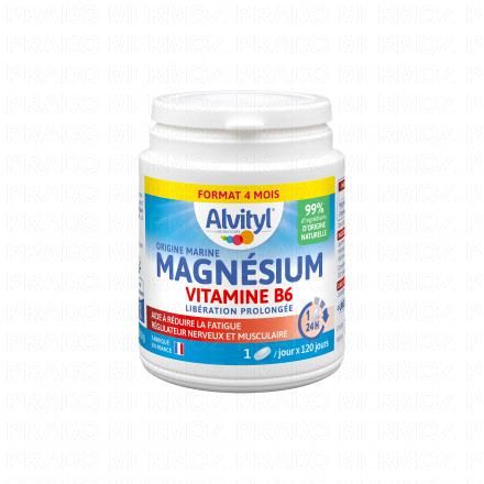 ALVITYL Stress & Sommeil - Magn&eacute;sium Vitamine B6 (120 comprim&eacute;s)
