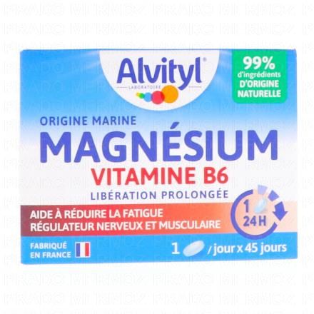 ALVITYL Stress & Sommeil - Magnésium Vitamine B6 (45 comprimés)