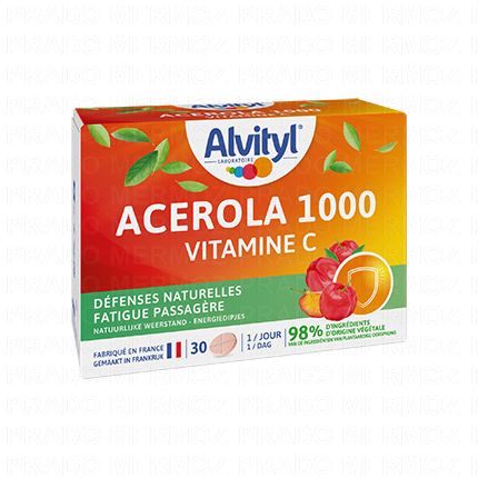 ALVITYL Vitalit&eacute; - Acerola 1000 &agrave; croquer