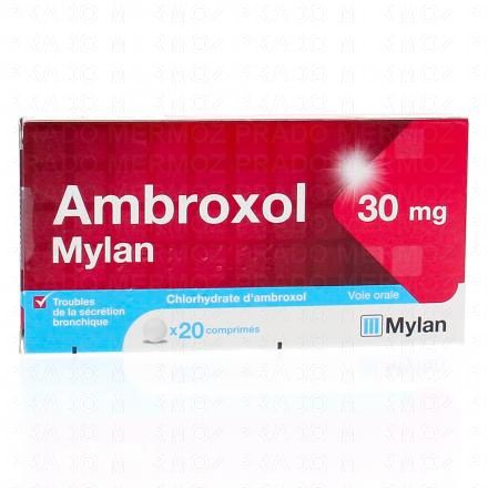 AMBROXOL 30mg 20 comprimés