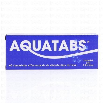 AQUATABS Purification de l'eau 60 comprimés