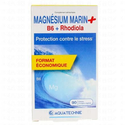B-TECHNIE Magn&eacute;sium Marin + B6 + Rhodiola (90 g&eacute;lules)