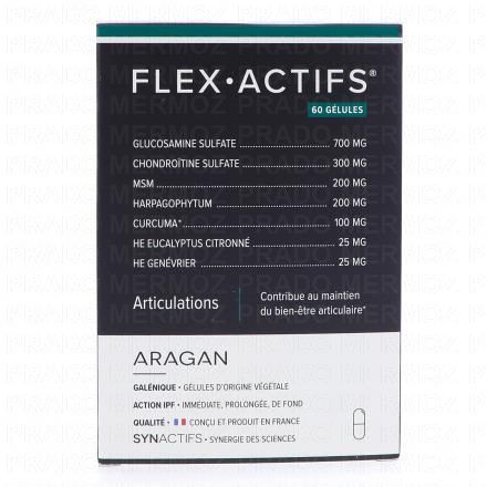 ARAGAN Synactifs - FLEXActifs articulations (bo&icirc;te de 60 g&eacute;lules)