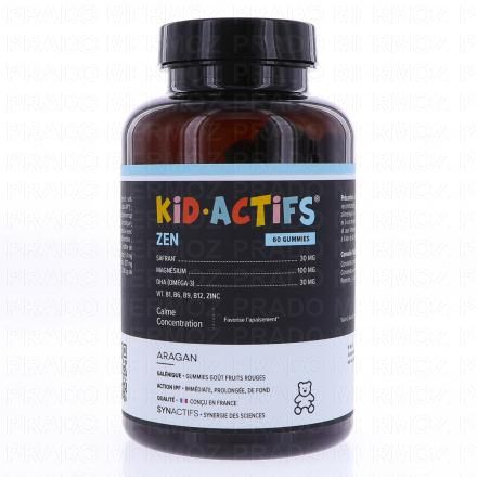 ARAGAN Synactifs - Kid Actifs Zen x60 Gommes