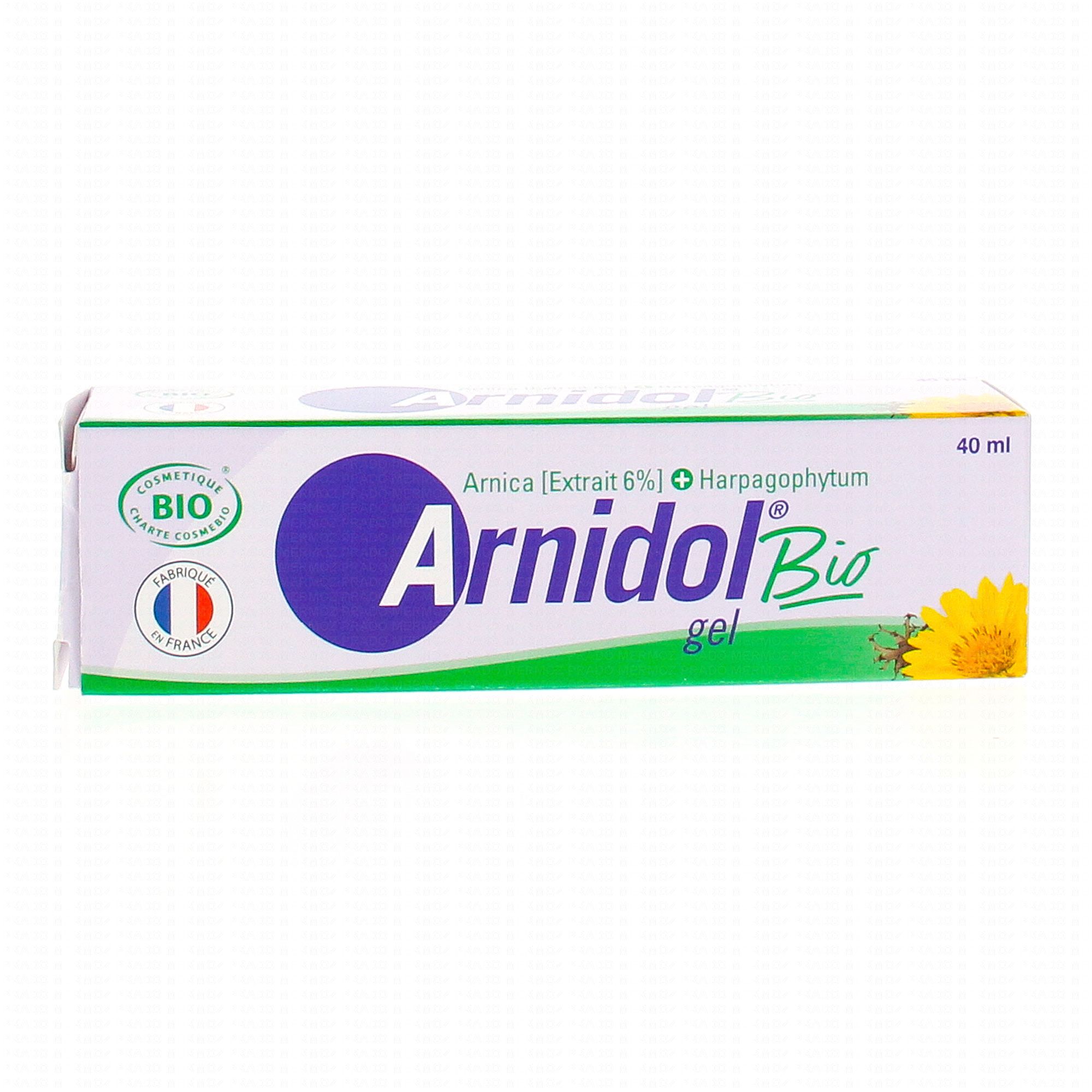 ARNIDOL Bio gel tube 40ml - Pharmacie Prado Mermoz