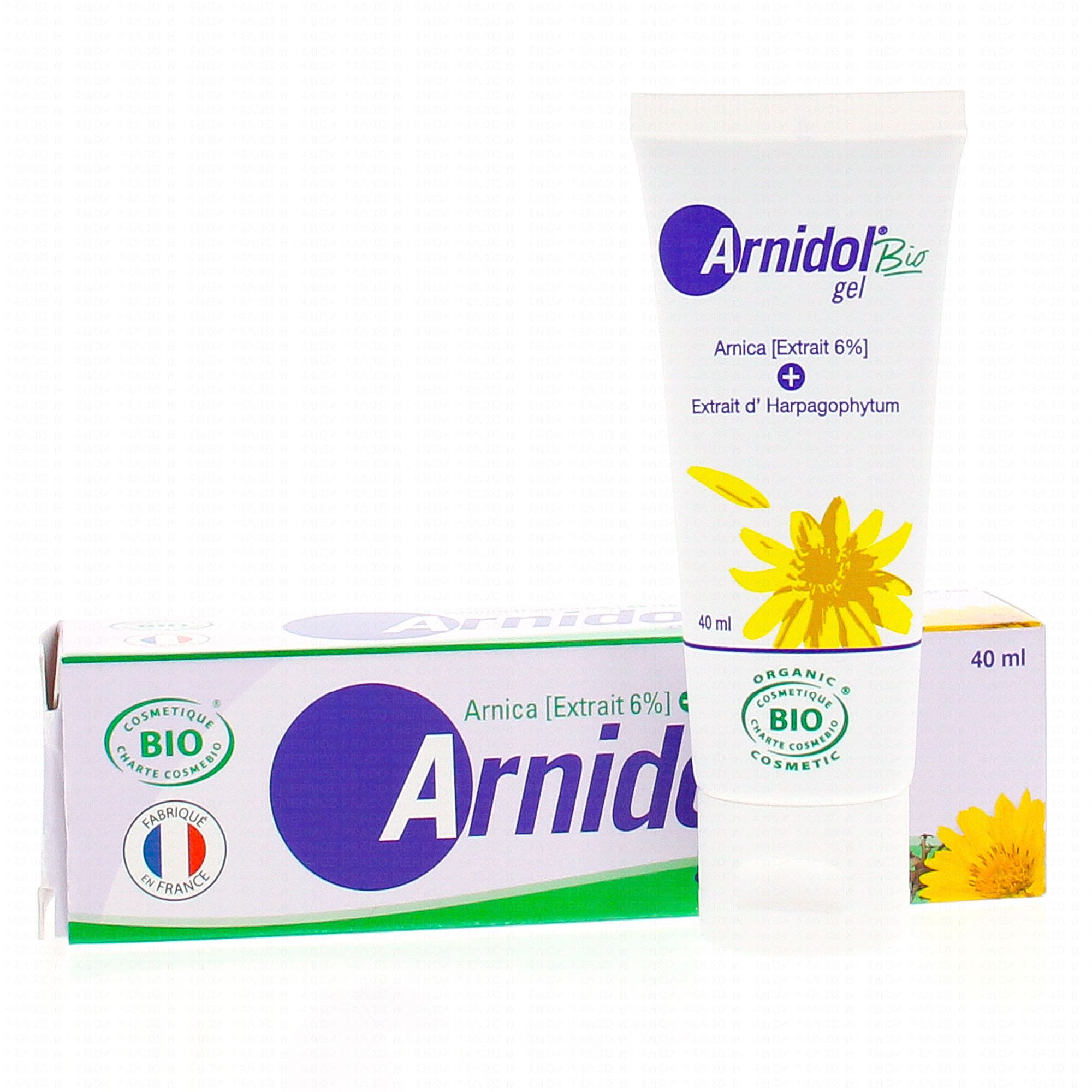ARNIDOL Bio gel tube 40ml - Pharmacie Prado Mermoz
