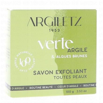 ARGILETZ Argile Verte - Savon exfoliant 100g