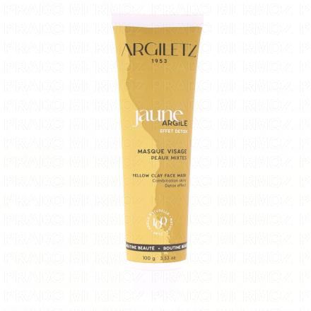 ARGILETZ Argile Jaune - Masque p&acirc;te 100g