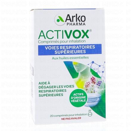 ARKOPHARMA Activox pour inhalation bo&icirc;te de 20 comprim&eacute;s