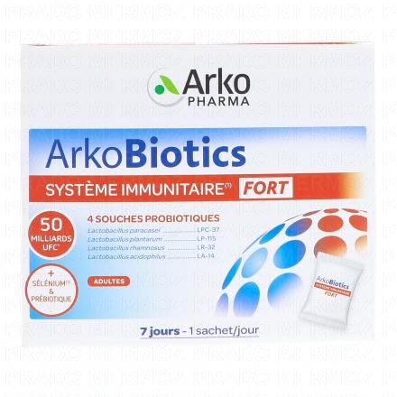 ARKOPHARMA ArkoBiotics Syst&egrave;me Immunitaire Fort (7 sachets)