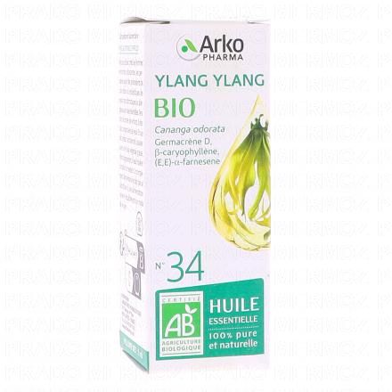 ARKOPHARMA Arkoessentiel - Huile essentielle d'Ylang Ylang N&deg;34 Bio flacon 5ml