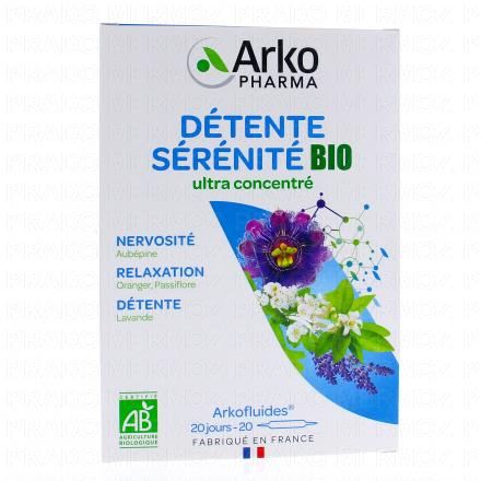 ARKOPHARMA Arkofluides - D&eacute;tente s&eacute;r&eacute;nit&eacute; sommeil bio