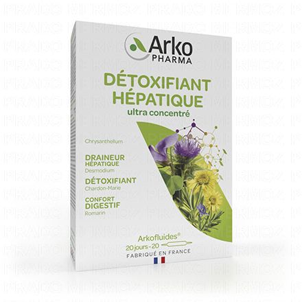 ARKOPHARMA Arkofluides détoxifiant hépatique bio