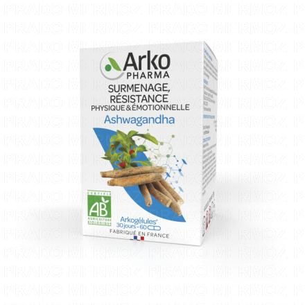 ARKOPHARMA Arkogelules - Ashwagandha bio 60 gélules