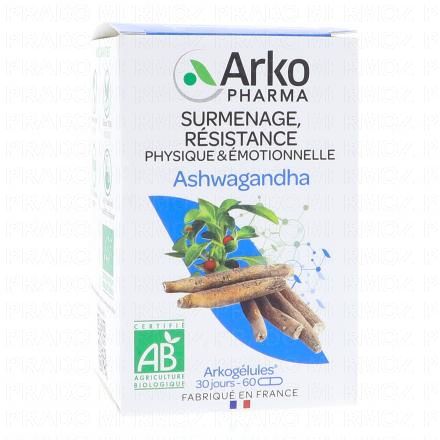ARKOPHARMA Arkogelules - Ashwagandha bio (60 gélules)