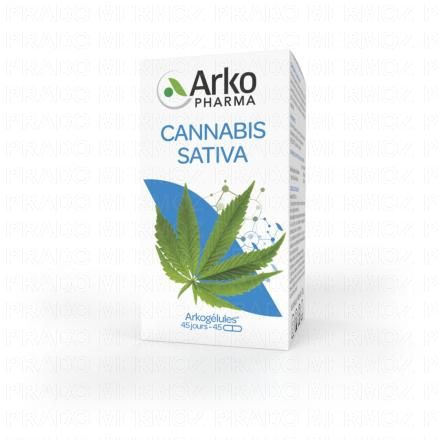 ARKOPHARMA Arkog&eacute;lules - Cannabis Sativa 45 capsules