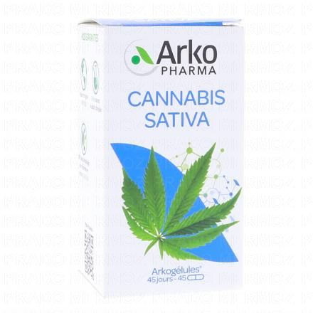 ARKOPHARMA Arkog&eacute;lules - Cannabis Sativa 45 capsules