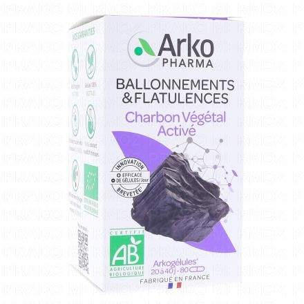 ARKOPHARMA Arkogelules - Charbon Végétal Bio 80 gélules