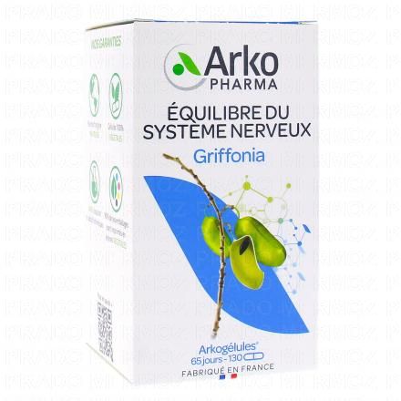 ARKOPHARMA Arkog&eacute;lules - EQUILIBRE du SYSTEME NERVEUX Griffonia 130 g&eacute;lules