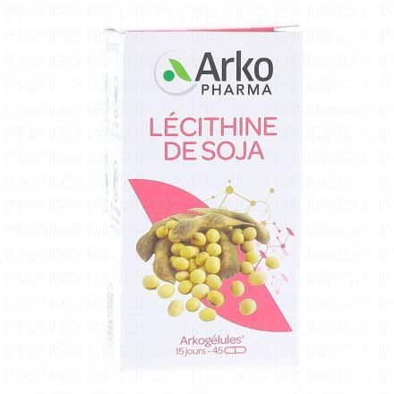 ARKOPHARMA Arkogelules - Lecithine de Soja (bo&icirc;te de 45 g&eacute;lules)
