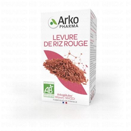 ARKOPHARMA Arkogelules - Levure de Riz Rouge 120 g&eacute;lules