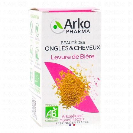 ARKOPHARMA Arkog&eacute;lules - Levure de bi&egrave;re Bio (45 g&eacute;lules)