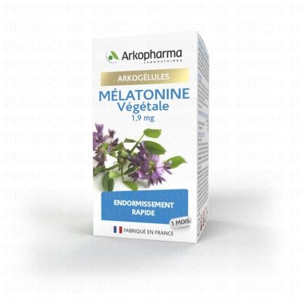 ARKOPHARMA Arkogelules - M&eacute;latonine v&eacute;g&eacute;tale 1.9mg 30 g&eacute;lules