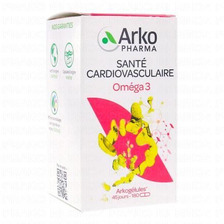 ARKOPHARMA Arkog&eacute;lules - Om&eacute;ga 3 (Huile de Poisson) (bo&icirc;te 180 capsules)