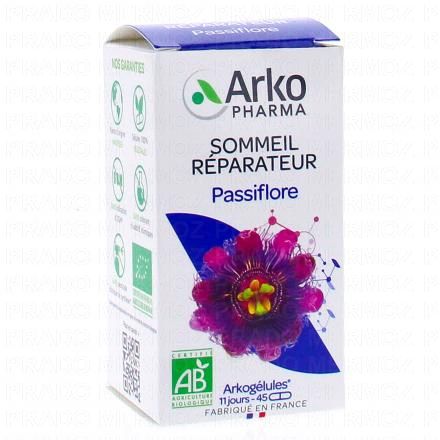 ARKOPHARMA Arkogelules - Passiflore bio (flacon de 45 g&eacute;lules)