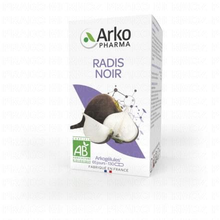 ARKOPHARMA Arkog&eacute;lules - Radis noir Bio 130 g&eacute;lules
