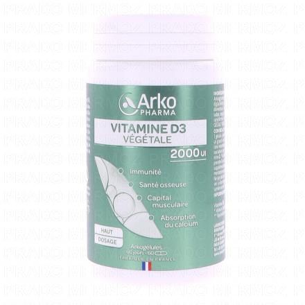 ARKOPHARMA Arkogélules - Vitamine D3 Végétale x45 gélules