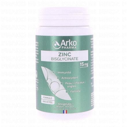ARKOPHARMA Arkogélules - Zinc Bisglycinate x60 gélules