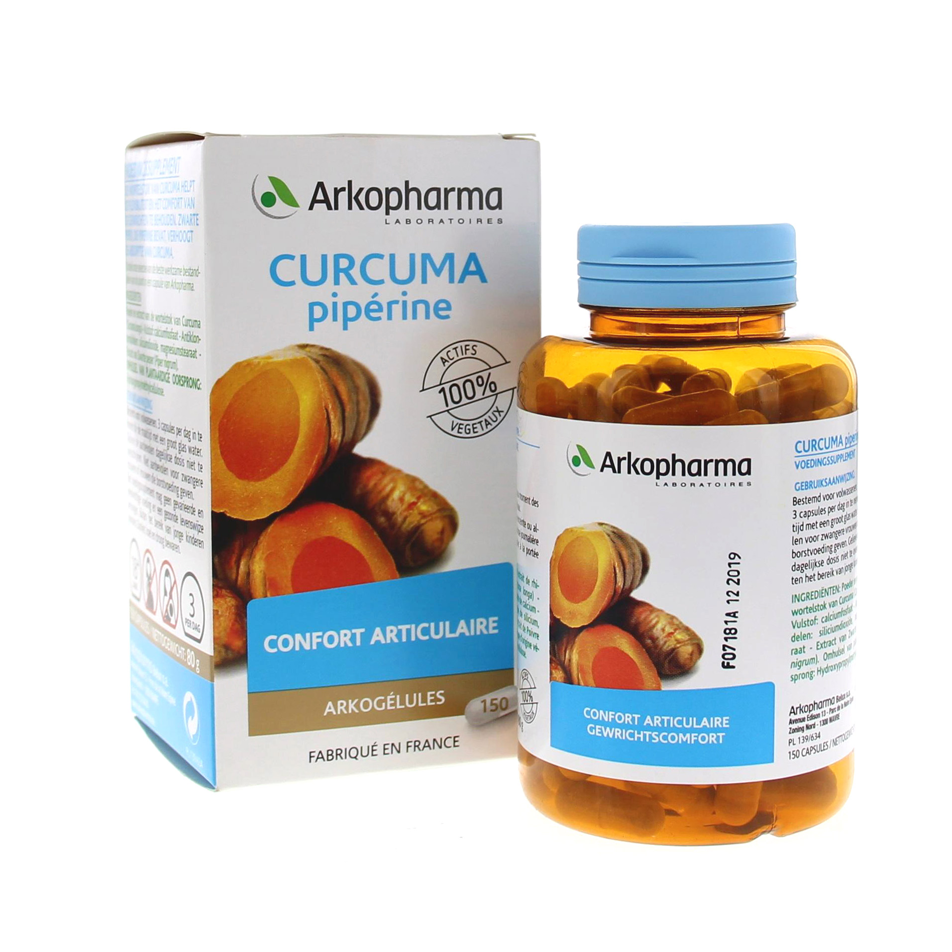 Le curcuma en gélules