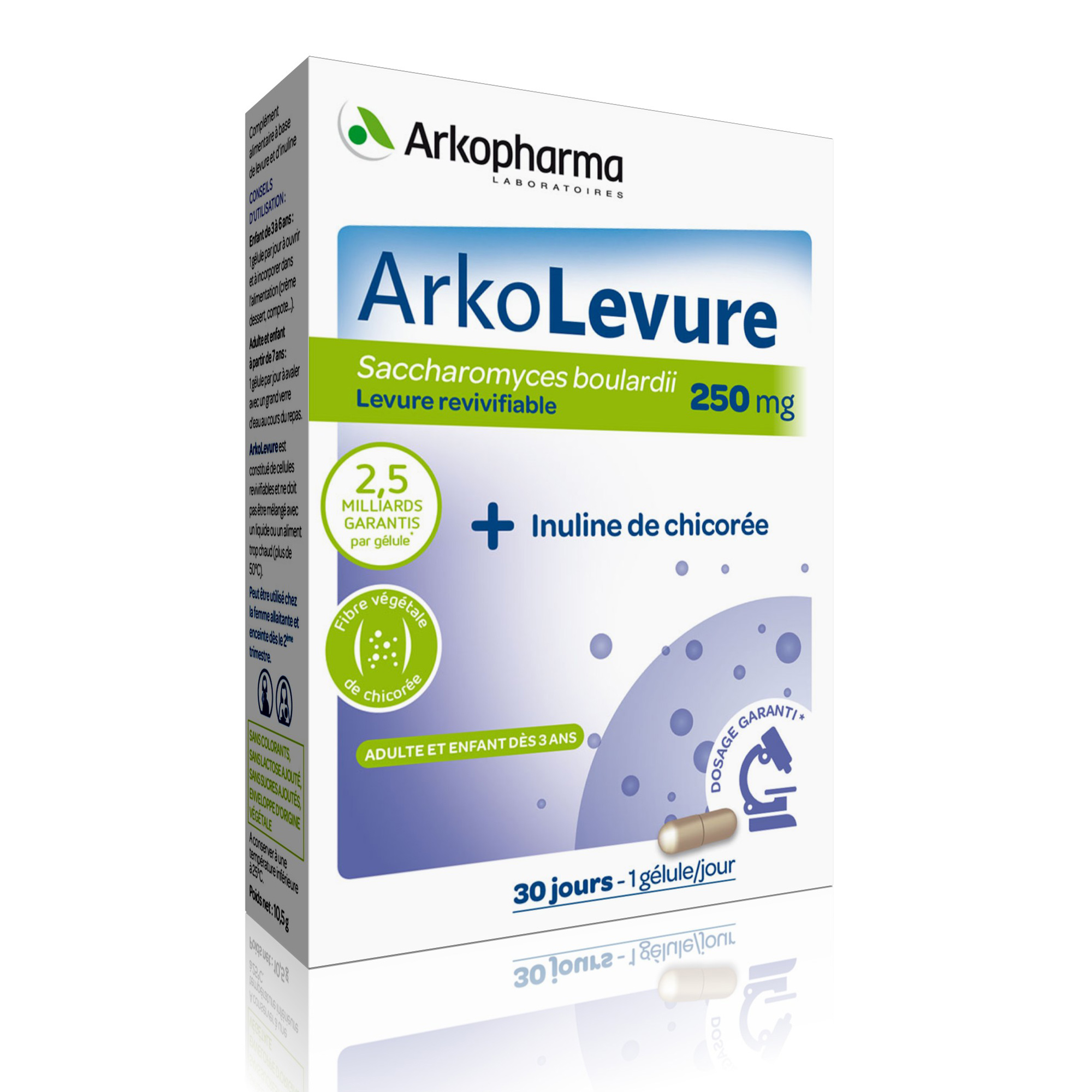 ARKOPHARMA Arkolevure 30 gélules  Pharmacie en ligne Prado Mermoz
