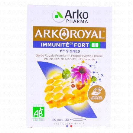 ARKOPHARMA Arkoroyal Immunit&eacute; fort Bio 20 ampoules