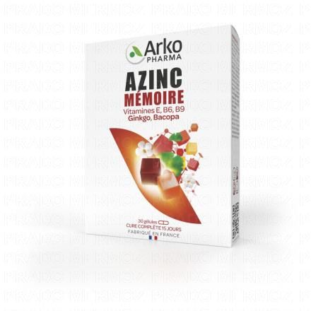 ARKOPHARMA Azinc M&eacute;moire 30 g&eacute;lules