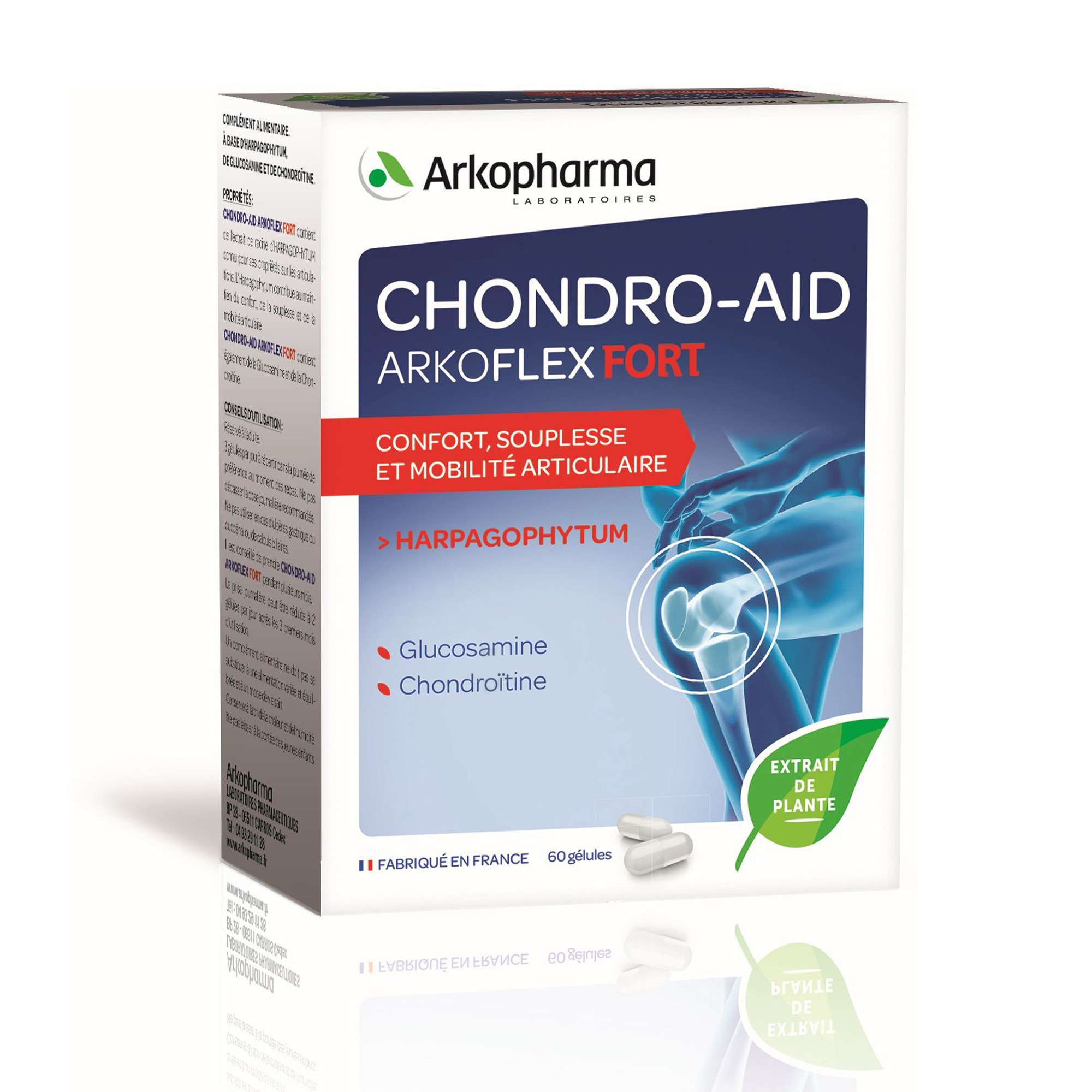 ARKOPHARMA Chondroaid fort boîte 60 comprimés  Pharmacie en ligne